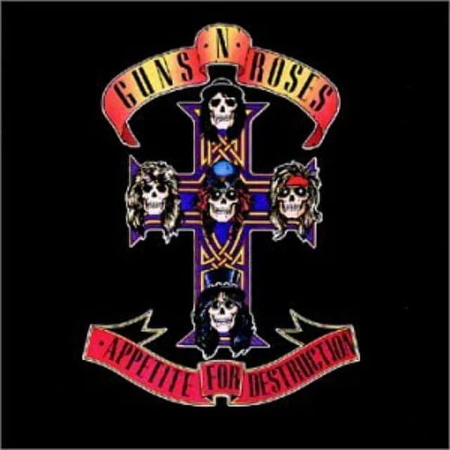 álbuns-mais vendidos-do-mundo-Guns-N-Roses-Appetite-for-Destruction