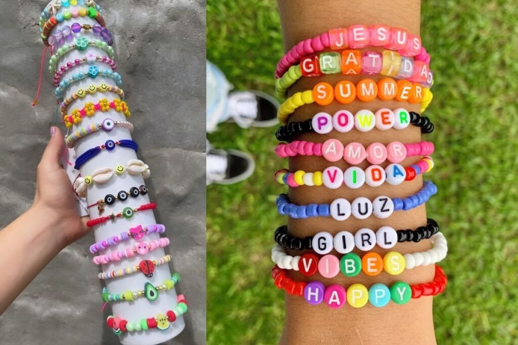 15 acessórios anos 2000: itens que toda menina tinha (+ bônus) acessórios-anos-2000-pulseira-micangas