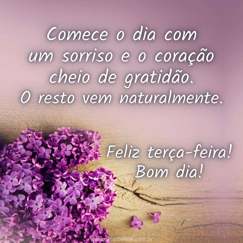 Bom dia, terça-feira: 35 mensagens inspiradoras para começar o dia bom-dia-terça-feira