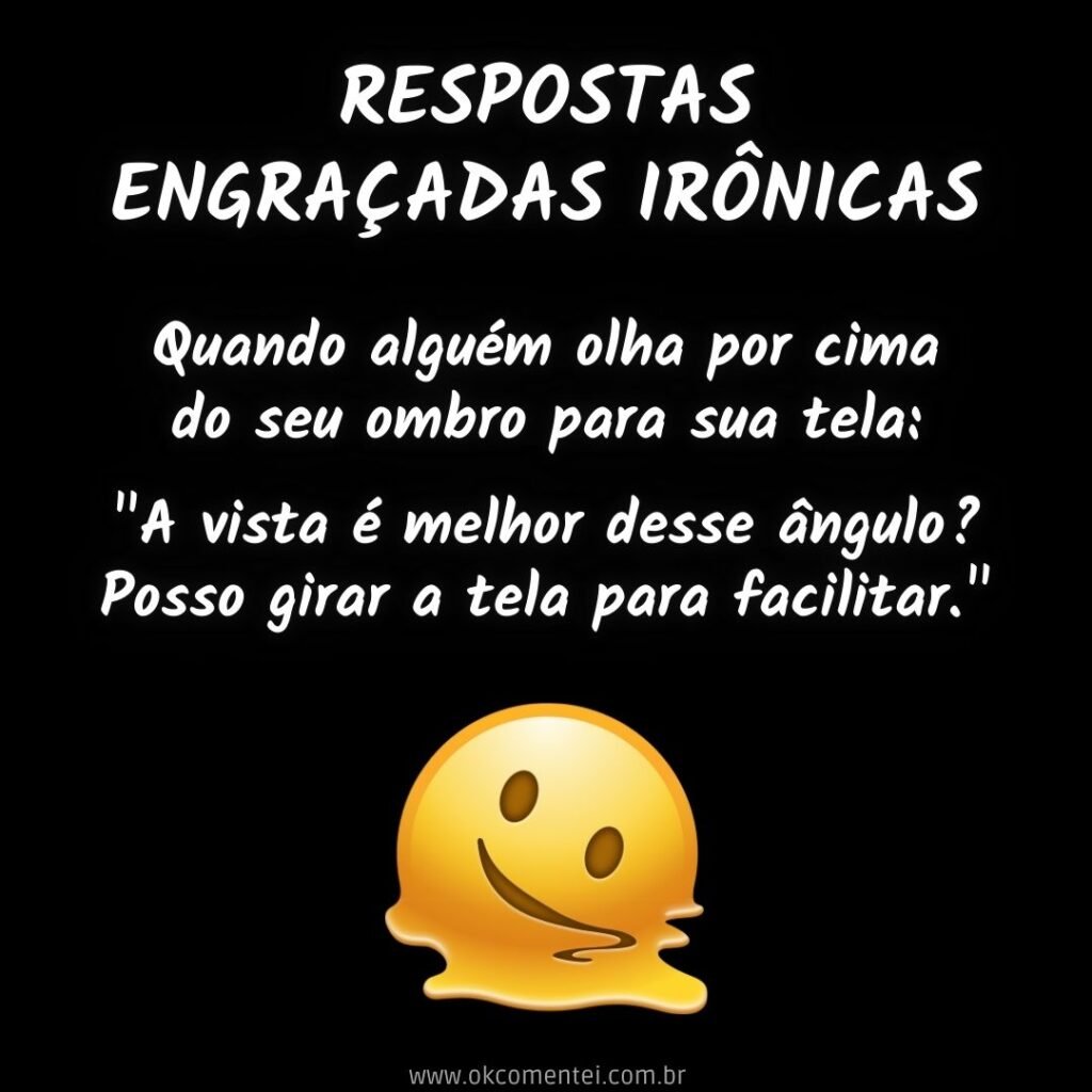 50 frases engraçadas irônicas para situações do dia a dia respostas-ironicas-engracadas