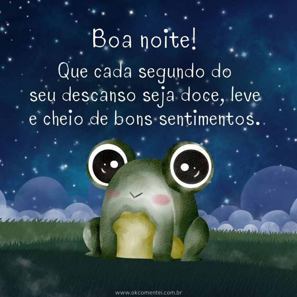 17 mensagens de boa noite fofo com imagens para desejar um doce descanso boa-noite-fofo