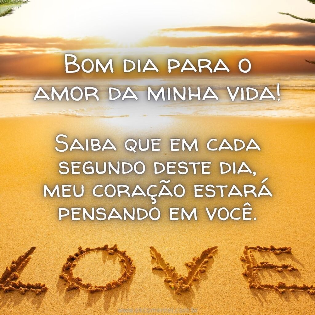Bom dia para o amor: 70 mensagens carinhosas para começar o dia com romance bom-dia-para-o-amor