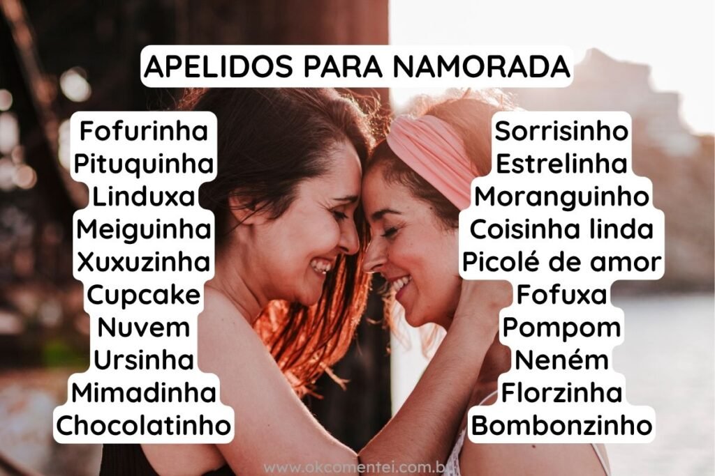 139 ideias de apelido para namorada: fofos, carinhosos, engraçados e criativos apelido-para-namorada